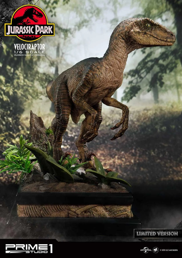 Velociraptor (Close Mouth Edition) Jurassic Park (Film) – Prime1Studio – ActionFigure Brasil