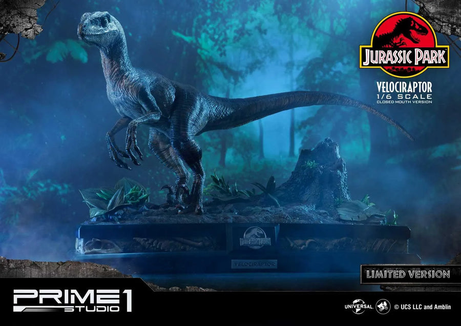 Velociraptor (Close Mouth Edition) Jurassic Park (Film) – Prime1Studio – ActionFigure Brasil
