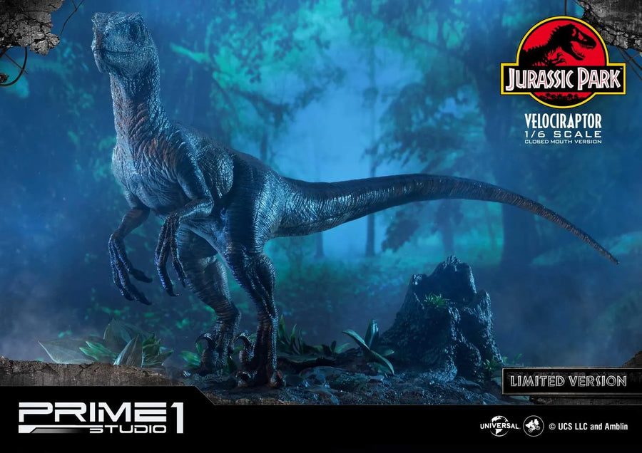 Velociraptor (Close Mouth Edition) Jurassic Park (Film) – Prime1Studio – ActionFigure Brasil