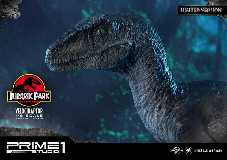 Velociraptor (Close Mouth Edition) Jurassic Park (Film) – Prime1Studio – ActionFigure Brasil