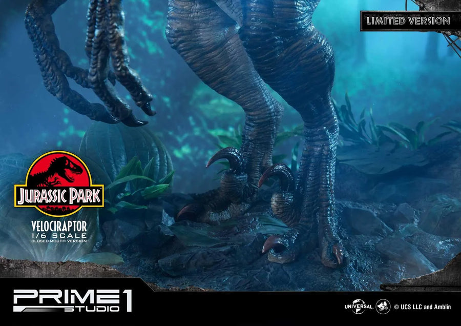 Velociraptor (Close Mouth Edition) Jurassic Park (Film) – Prime1Studio – ActionFigure Brasil