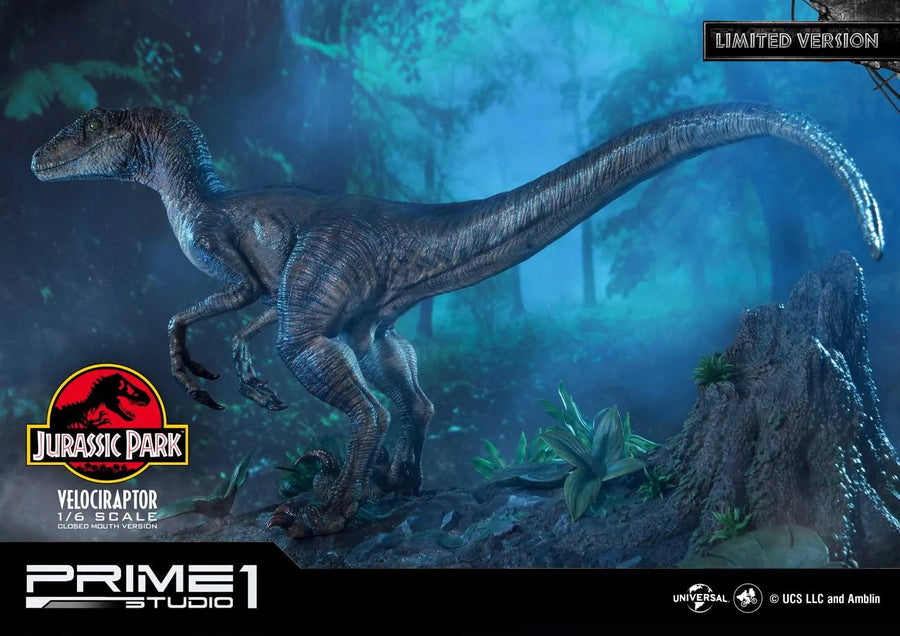 Velociraptor (Close Mouth Edition) Jurassic Park (Film) – Prime1Studio – ActionFigure Brasil