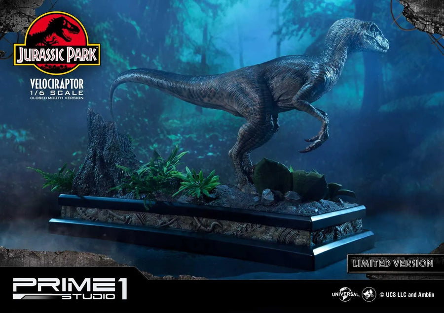 Velociraptor (Close Mouth Edition) Jurassic Park (Film) – Prime1Studio – ActionFigure Brasil