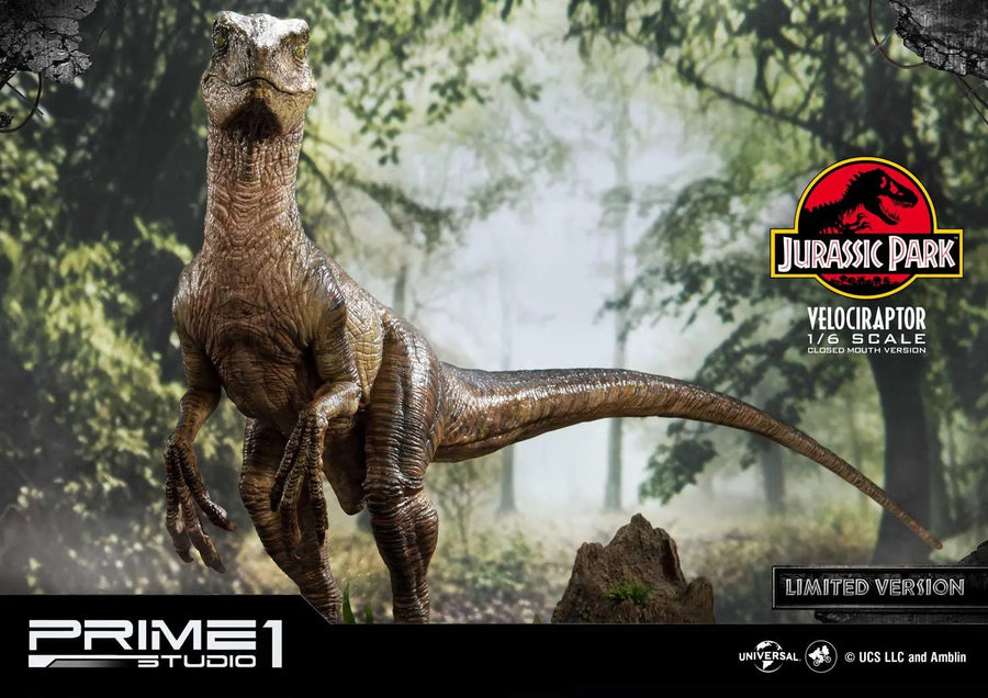 Velociraptor (Close Mouth Edition) Jurassic Park (Film) – Prime1Studio – ActionFigure Brasil