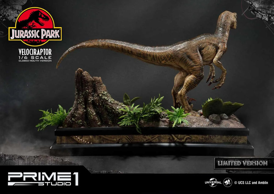 Velociraptor (Close Mouth Edition) Jurassic Park (Film) – Prime1Studio – ActionFigure Brasil