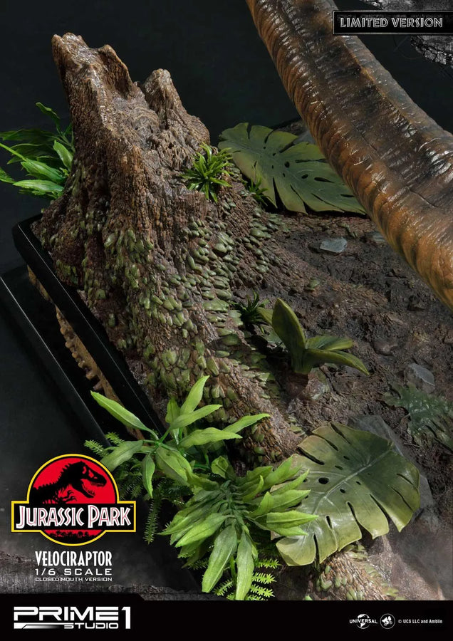 Velociraptor (Close Mouth Edition) Jurassic Park (Film) – Prime1Studio – ActionFigure Brasil