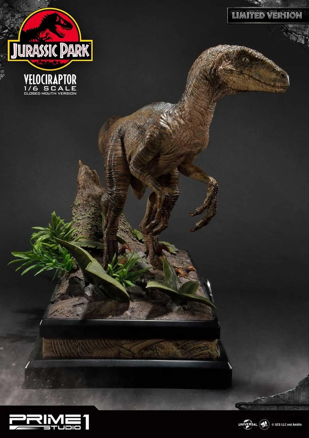 Velociraptor (Close Mouth Edition) Jurassic Park (Film) – Prime1Studio – ActionFigure Brasil