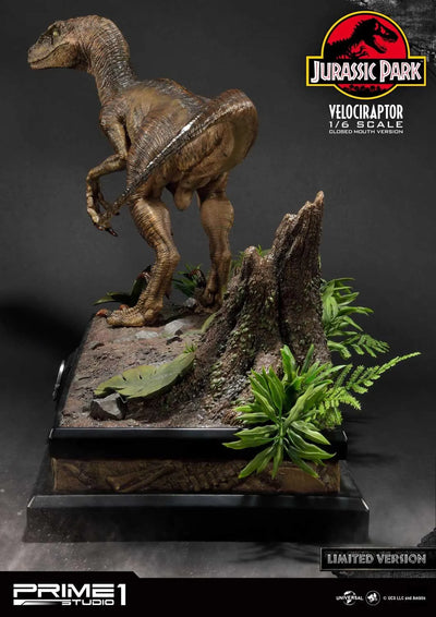 Velociraptor (Close Mouth Edition) Jurassic Park (Film) – Prime1Studio – ActionFigure Brasil