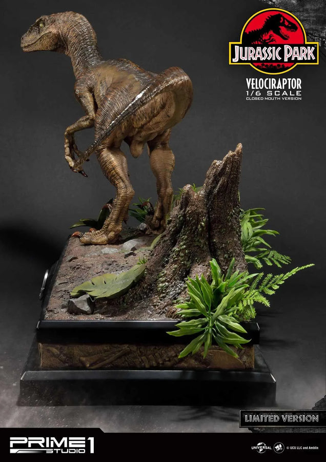 Velociraptor (Close Mouth Edition) Jurassic Park (Film) – Prime1Studio – ActionFigure Brasil
