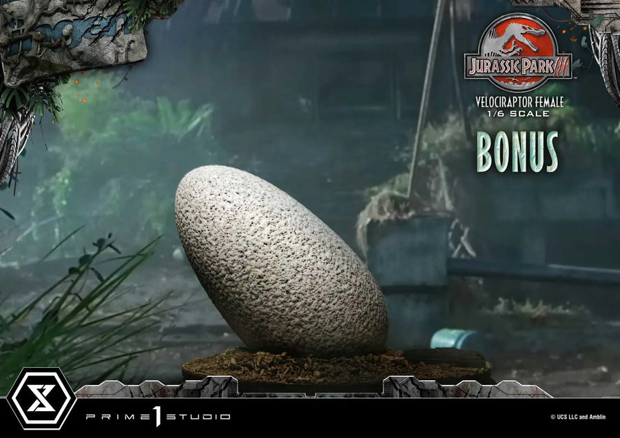 Velociraptor Female (Bonus Version) Jurassic Park III (Film) – Prime1Studio – ActionFigure Brasil