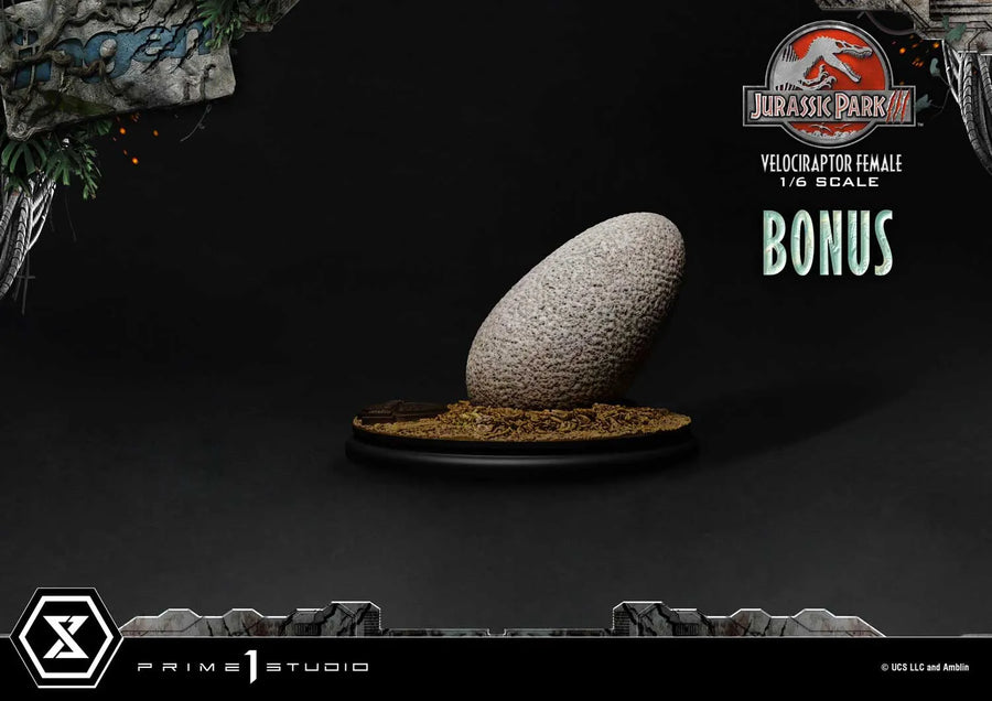 Velociraptor Female (Bonus Version) Jurassic Park III (Film) – Prime1Studio – ActionFigure Brasil