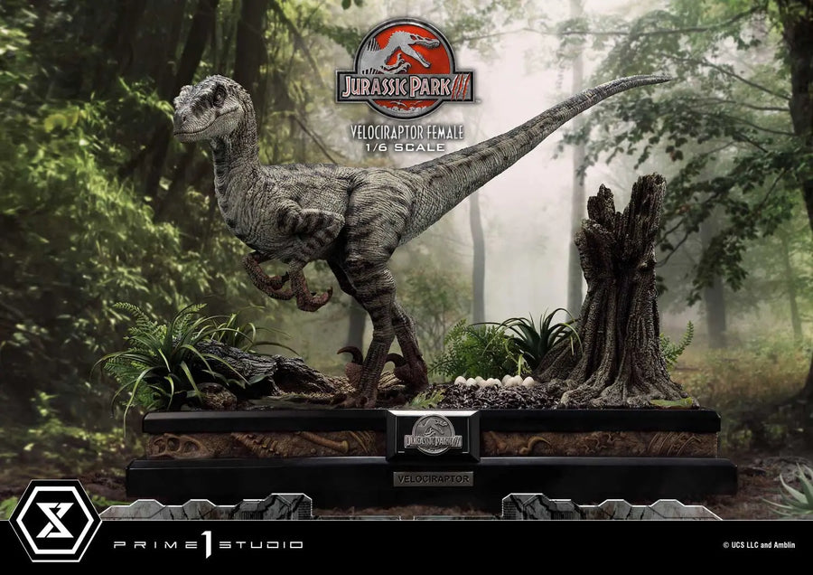 Velociraptor Female (Bonus Version) Jurassic Park III (Film) – Prime1Studio – ActionFigure Brasil