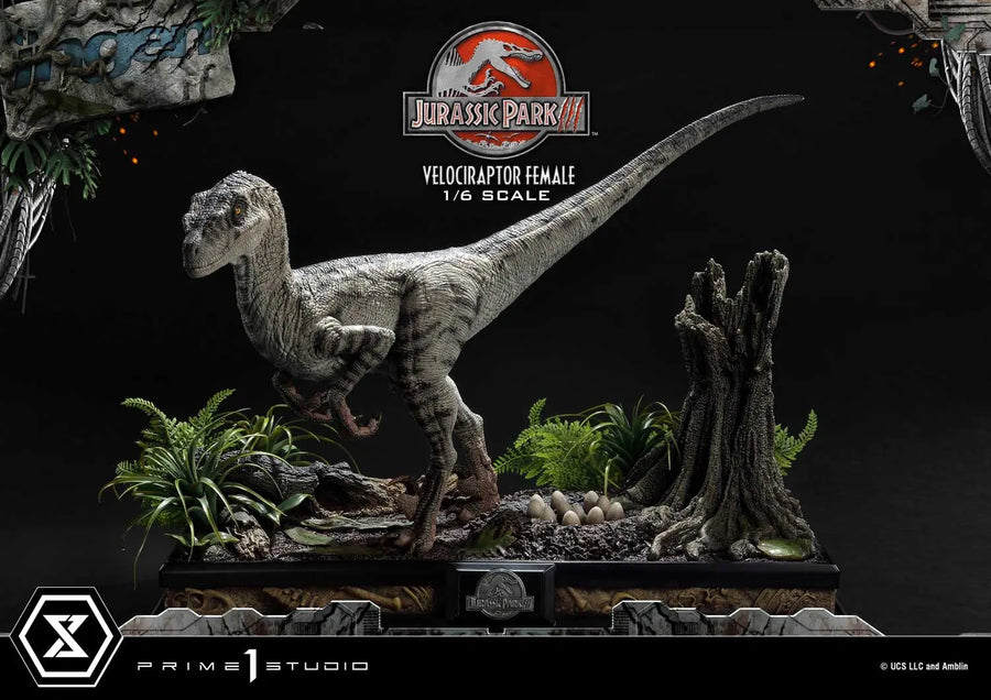 Velociraptor Female (Bonus Version) Jurassic Park III (Film) – Prime1Studio – ActionFigure Brasil