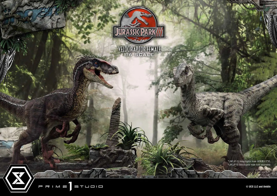 Velociraptor Female (Bonus Version) Jurassic Park III (Film) – Prime1Studio – ActionFigure Brasil