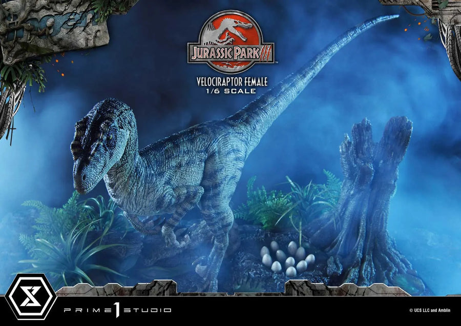 Velociraptor Female (Bonus Version) Jurassic Park III (Film) – Prime1Studio – ActionFigure Brasil
