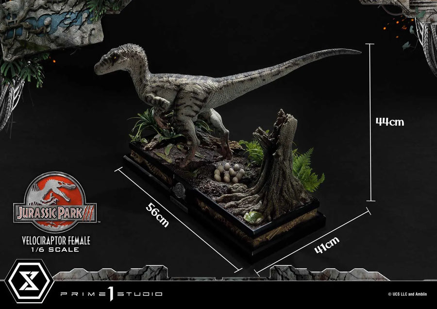 Velociraptor Female (Regular Version) Jurassic Park III (Film) – Prime1Studio – ActionFigure Brasil