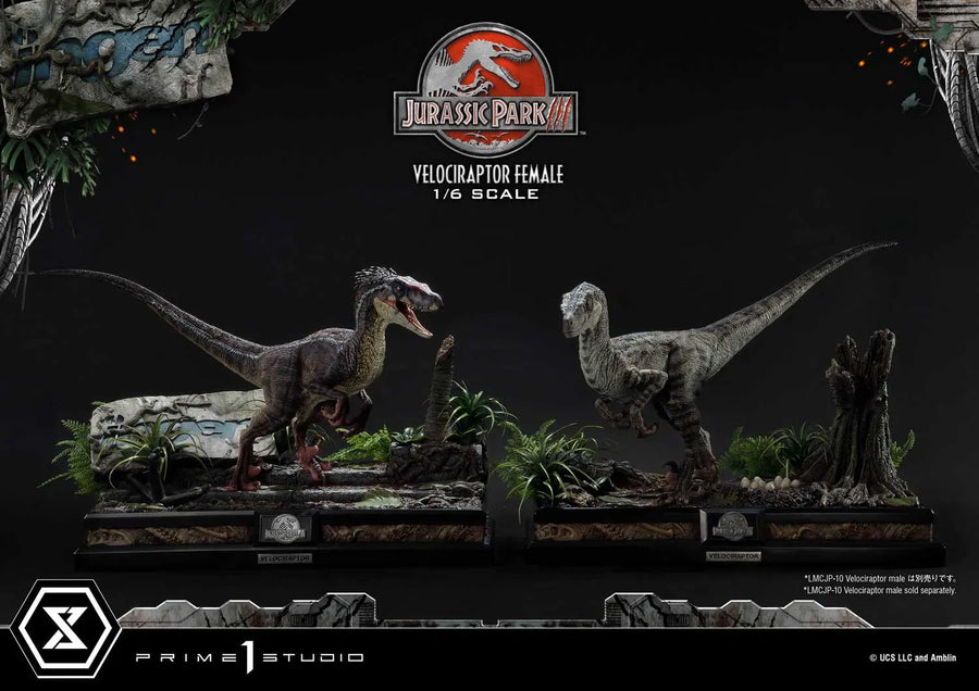 Velociraptor Female (Regular Version) Jurassic Park III (Film) – Prime1Studio – ActionFigure Brasil