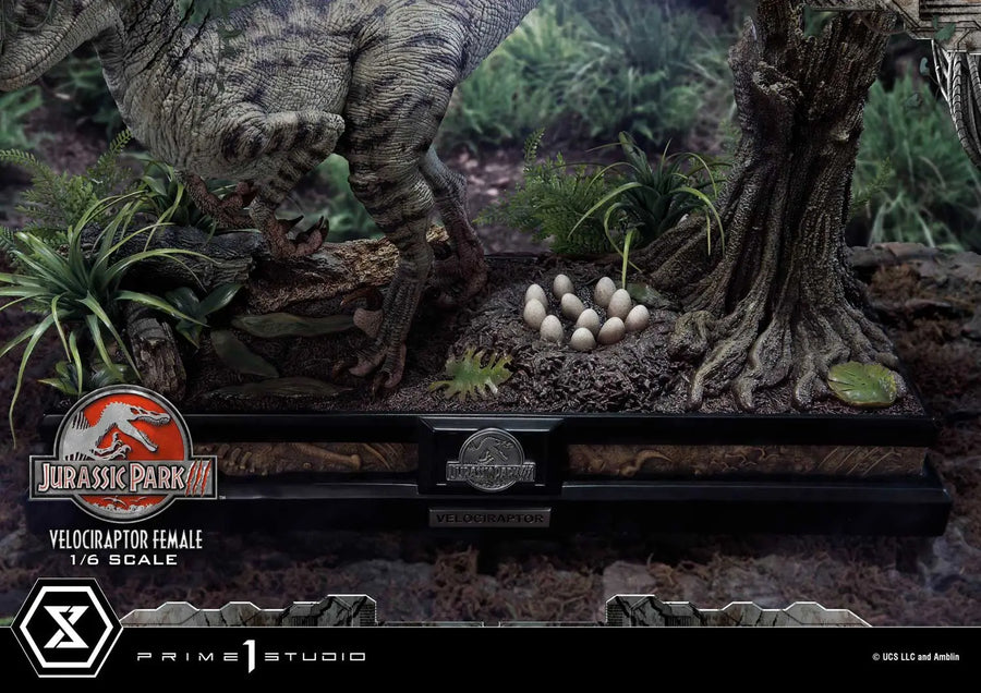 Velociraptor Female (Regular Version) Jurassic Park III (Film) – Prime1Studio – ActionFigure Brasil