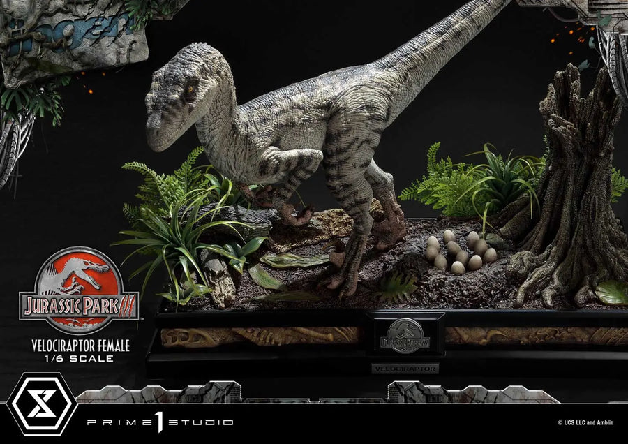 Velociraptor Female (Regular Version) Jurassic Park III (Film) – Prime1Studio – ActionFigure Brasil
