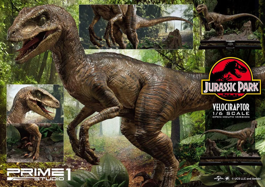 Velociraptor (Regular Version) Jurassic Park (Film) – Prime1Studio – ActionFigure Brasil
