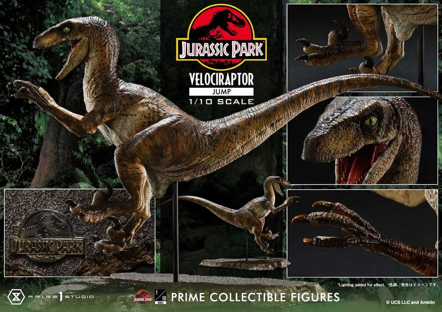 Velociraptor (Regular Version) Jurassic Park (Film) – Prime1Studio – ActionFigure Brasil