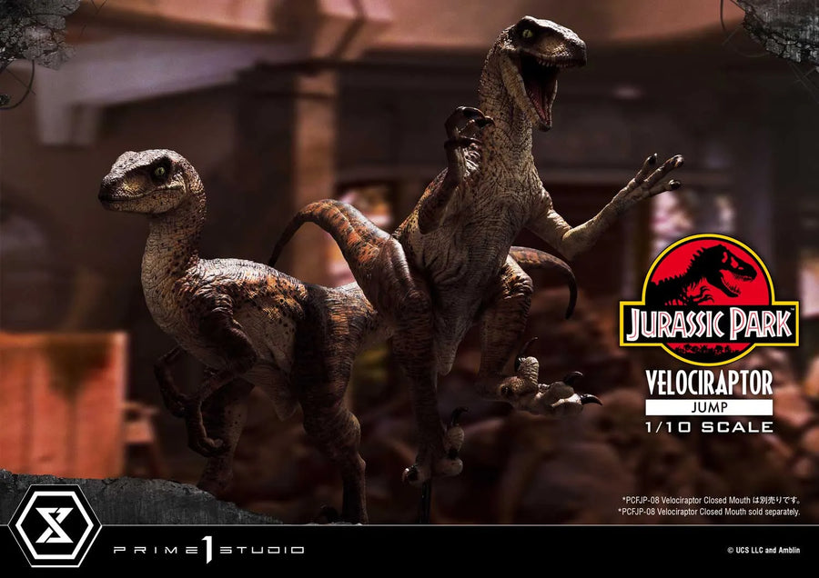 Velociraptor (Regular Version) Jurassic Park (Film) – Prime1Studio – ActionFigure Brasil