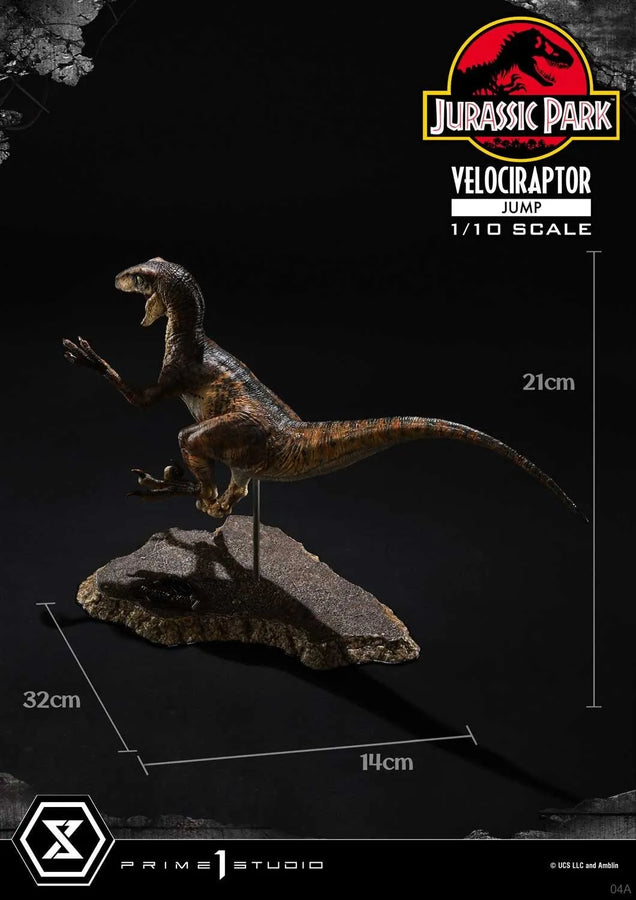 Velociraptor (Regular Version) Jurassic Park (Film) – Prime1Studio – ActionFigure Brasil