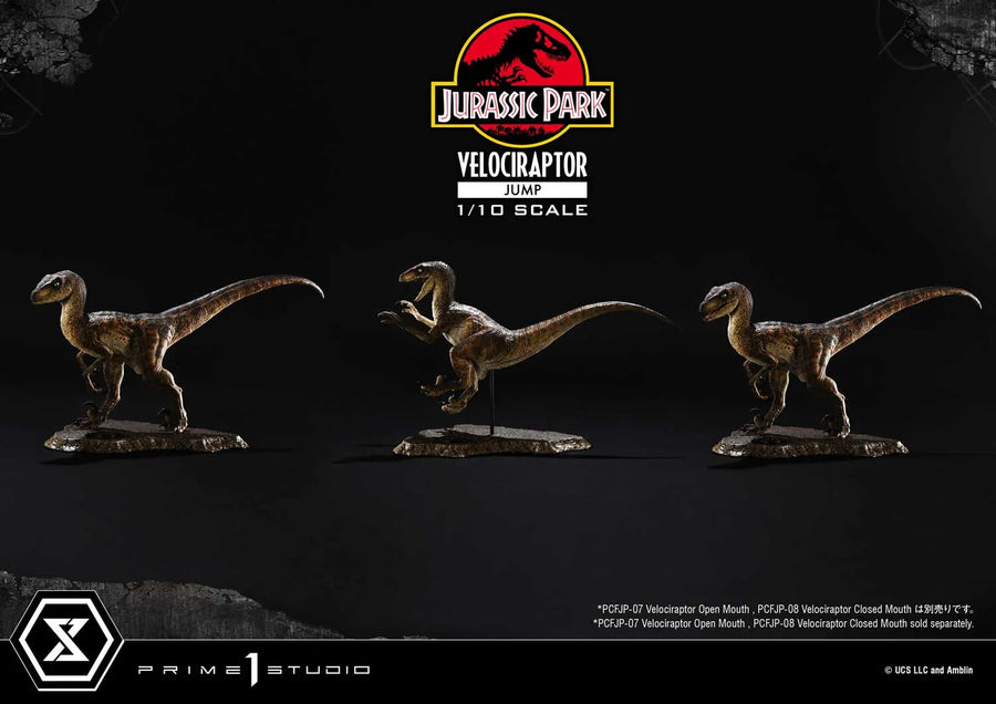 Velociraptor (Regular Version) Jurassic Park (Film) – Prime1Studio – ActionFigure Brasil