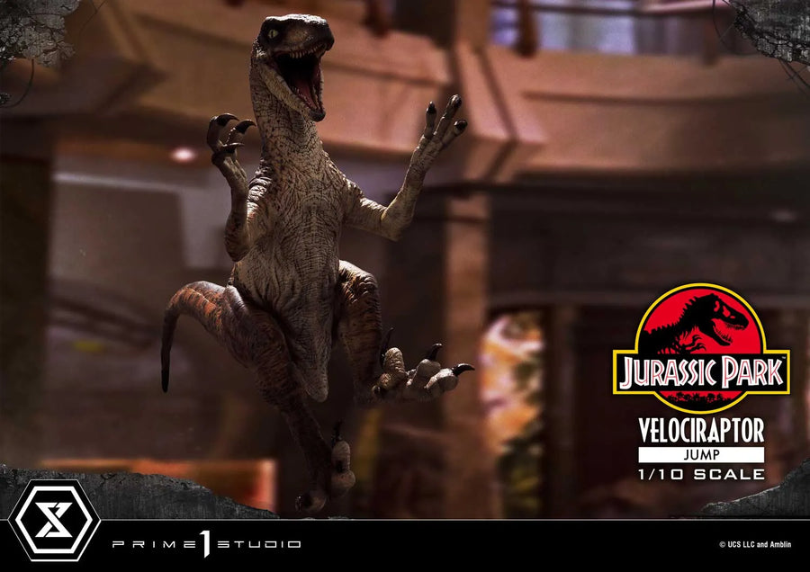 Velociraptor (Regular Version) Jurassic Park (Film) – Prime1Studio – ActionFigure Brasil