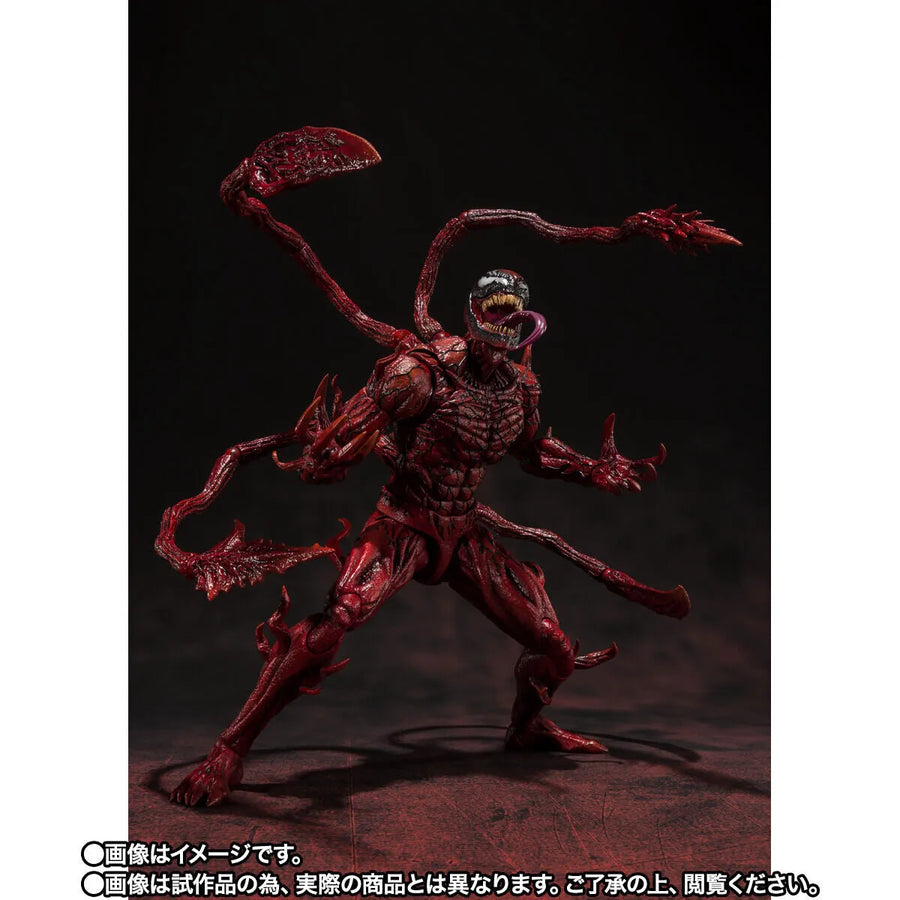 Venom: Let There Be Carnage - Carnage - S.H.Figuarts (Bandai Spirits) [Shop Exclusive]ㅤ – Bandai Spirits – ActionFigureBrasil