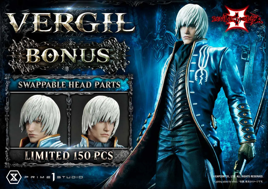 Vergil (Deluxe Bonus Version) Devil May Cry 3 – Prime1Studio – ActionFigure Brasil