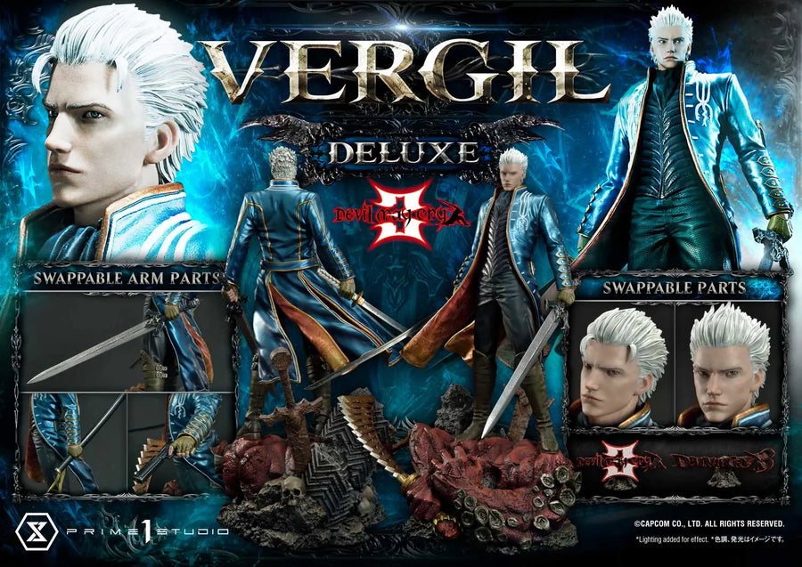 Vergil (Deluxe Version) Devil May Cry 3 – Prime1Studio – ActionFigure Brasil