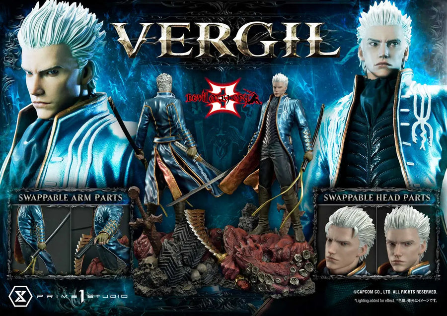 Vergil (Regular Version) Devil May Cry 3 – Prime1Studio – ActionFigure Brasil