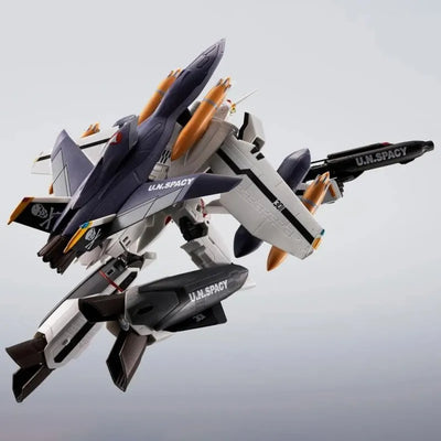 VF-0S Phoenix (Roy Focker Use) + QF-2200D-B Ghost – Tamashii Nations – ActionFigure Brasil — embalagem