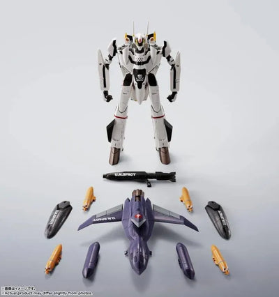 VF-0S Phoenix (Roy Focker Use) + QF-2200D-B Ghost – Tamashii Nations – ActionFigure Brasil — iluminação de estúdio