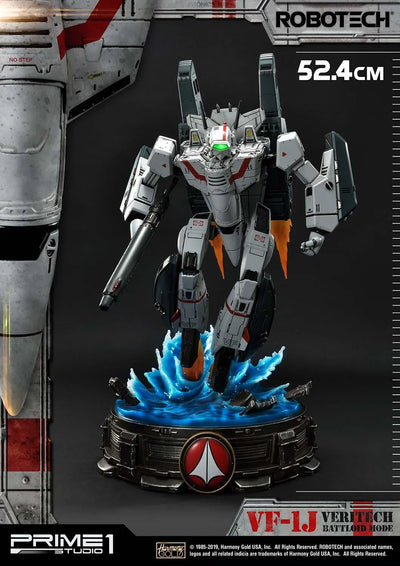 VF-1J Officer's Veritech (Battloid Mode Edition) Robotec Saga – Prime1Studio – ActionFigure Brasil