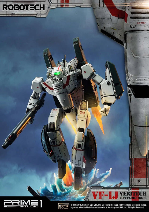 VF-1J Officer's Veritech (Battloid Mode Edition) Robotec Saga – Prime1Studio – ActionFigure Brasil