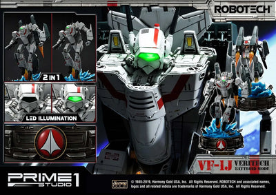 VF-1J Officer's Veritech (Battloid Mode Edition) Robotec Saga – Prime1Studio – ActionFigure Brasil