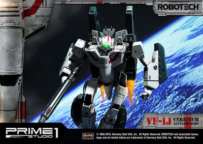 VF-1J Officer's Veritech (Battloid Mode Edition) Robotec Saga – Prime1Studio – ActionFigure Brasil