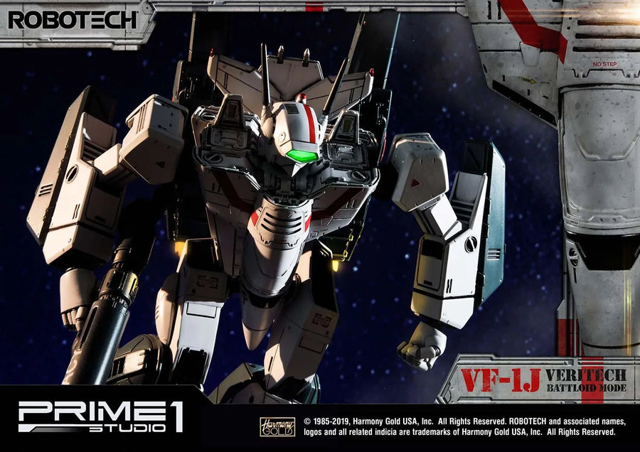 VF-1J Officer's Veritech (Battloid Mode Edition) Robotec Saga – Prime1Studio – ActionFigure Brasil