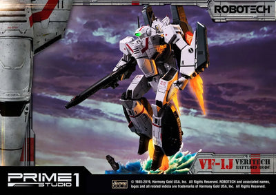 VF-1J Officer's Veritech (Battloid Mode Edition) Robotec Saga – Prime1Studio – ActionFigure Brasil