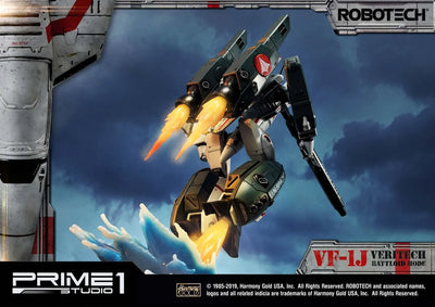 VF-1J Officer's Veritech (Battloid Mode Edition) Robotec Saga – Prime1Studio – ActionFigure Brasil