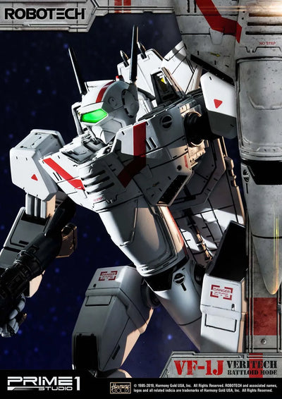 VF-1J Officer's Veritech (Battloid Mode Edition) Robotec Saga – Prime1Studio – ActionFigure Brasil