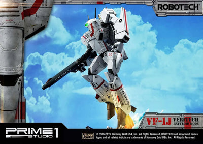 VF-1J Officer's Veritech (Battloid Mode Edition) Robotec Saga – Prime1Studio – ActionFigure Brasil