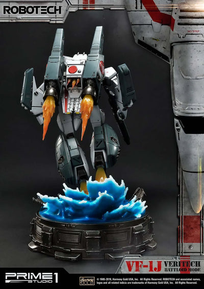 VF-1J Officer's Veritech (Battloid Mode Edition) Robotec Saga – Prime1Studio – ActionFigure Brasil