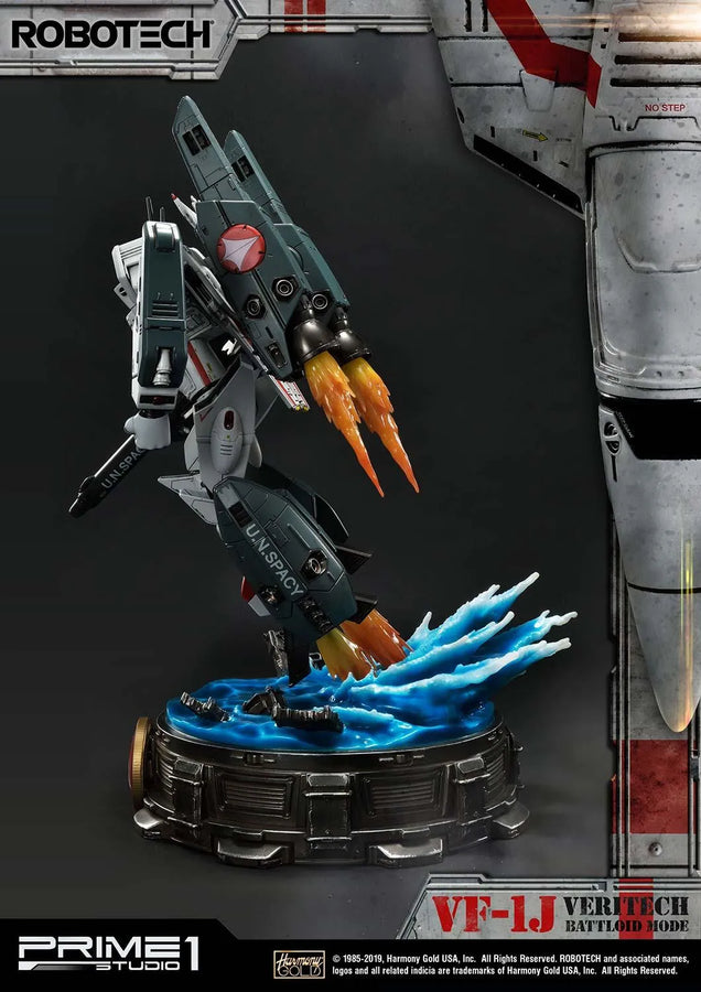 VF-1J Officer's Veritech (Battloid Mode Edition) Robotec Saga – Prime1Studio – ActionFigure Brasil