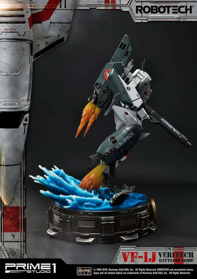 VF-1J Officer's Veritech (Battloid Mode Edition) Robotec Saga – Prime1Studio – ActionFigure Brasil