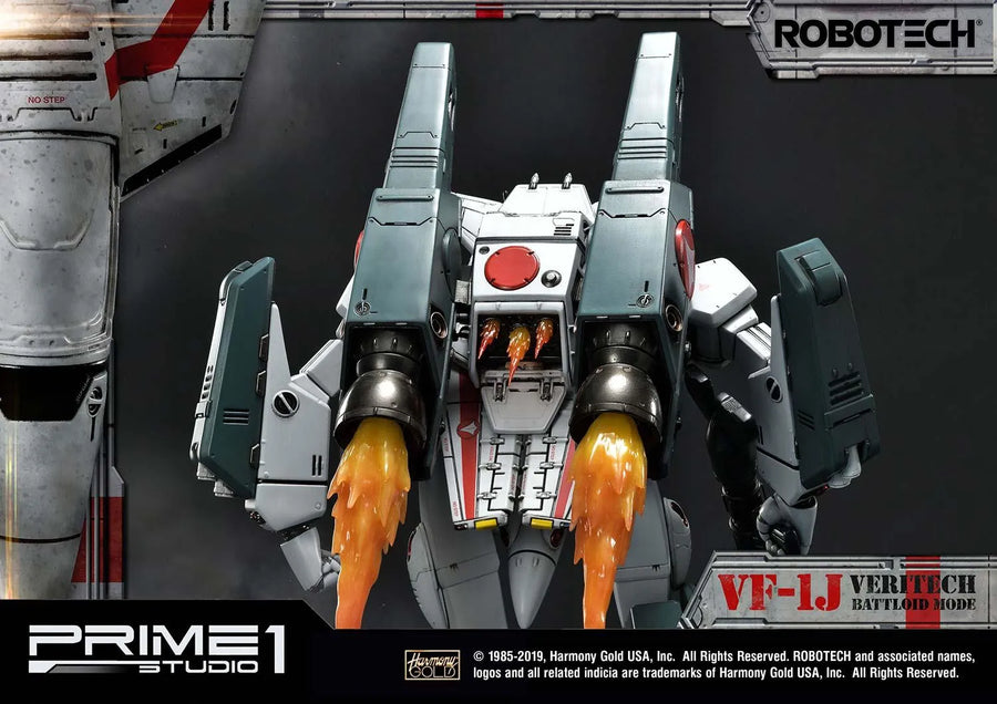 VF-1J Officer's Veritech (Battloid Mode Edition) Robotec Saga – Prime1Studio – ActionFigure Brasil