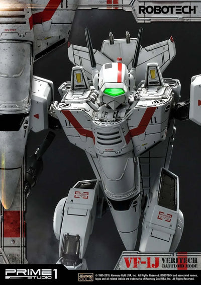 VF-1J Officer's Veritech (Battloid Mode Edition) Robotec Saga – Prime1Studio – ActionFigure Brasil