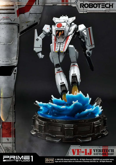 VF-1J Officer's Veritech (Battloid Mode Edition) Robotec Saga – Prime1Studio – ActionFigure Brasil